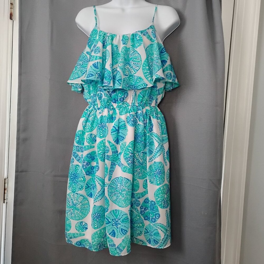 ❤️LILLY PULITZER Target Sea Urchin Print Lined Tank Dress Size Small / P